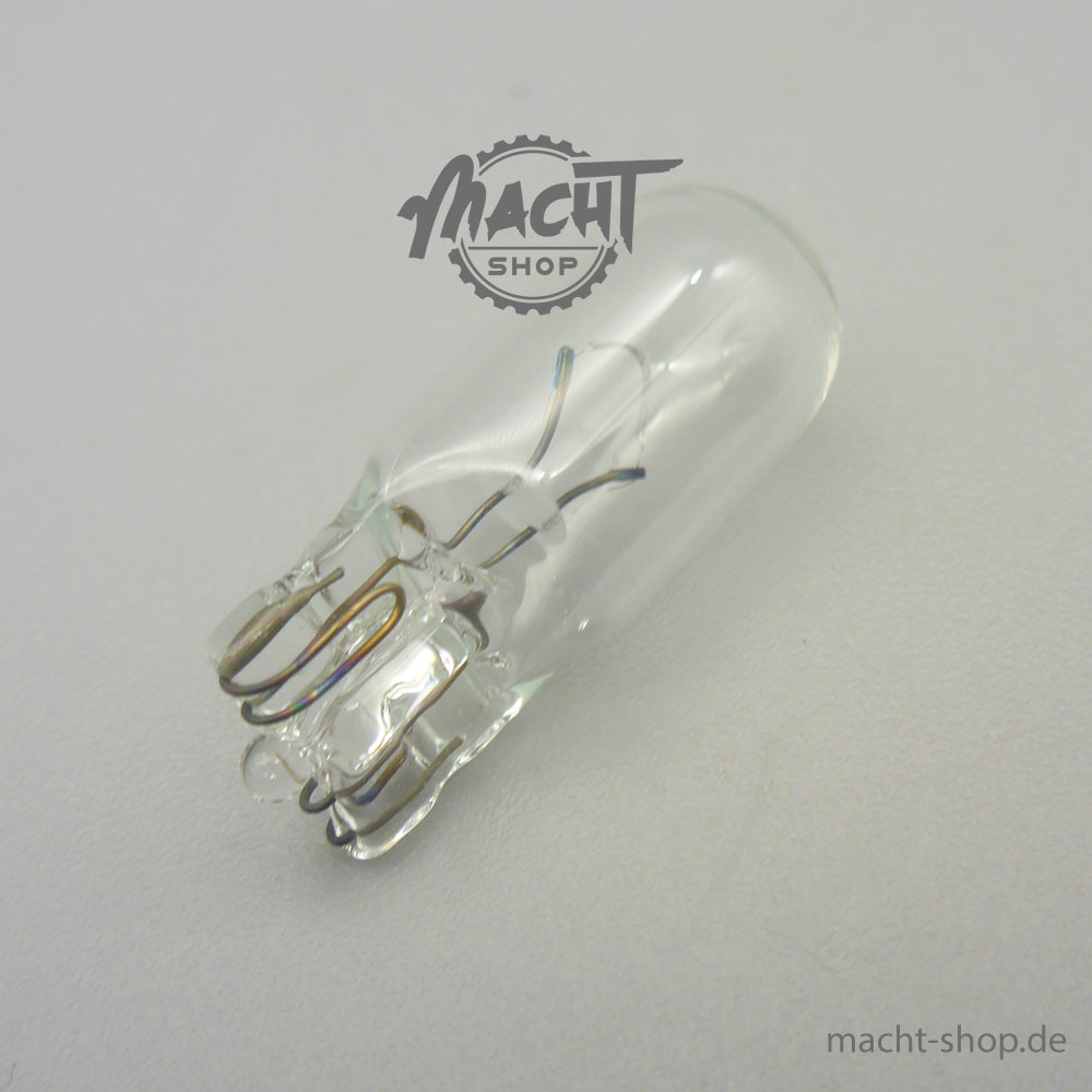Lampe 12 V 5 W mit Glassockel W2.1×9.5d bzw. W5W – Macht Shop
