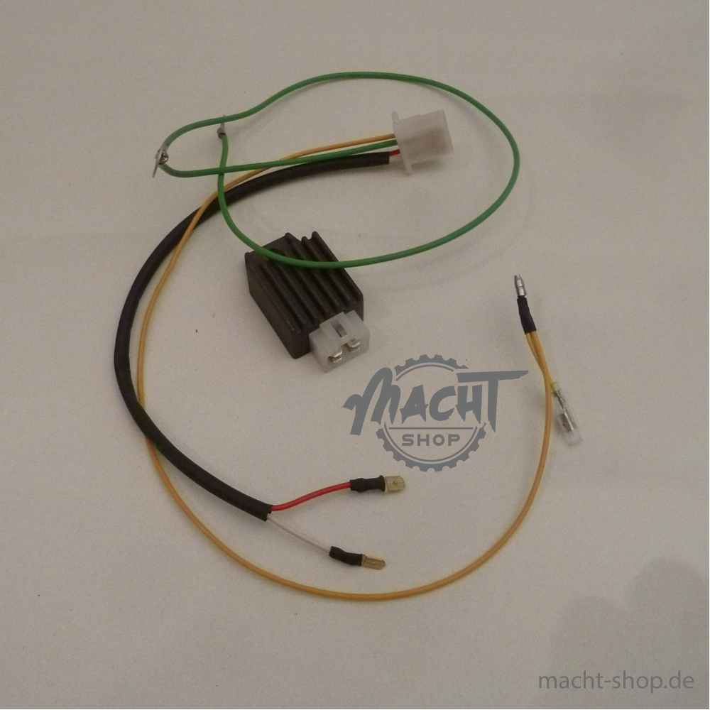 Spannungsbegrenzer 12V ohne Kabel 3 Polig für z.B. Iskra Zündung  Spannungsregler Gleichrichter